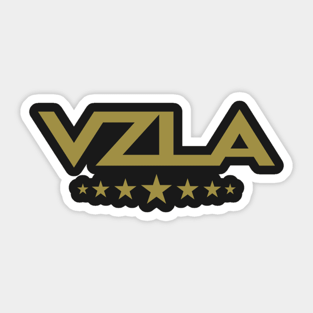 VZLA Gold Sticker by SabasDesign